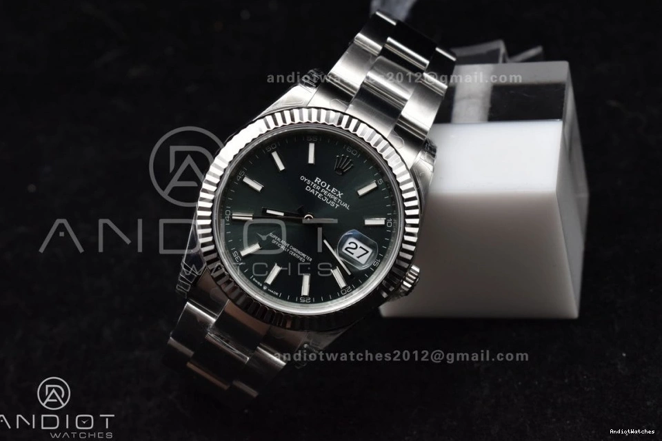 904L SS 1:1 Best 126334 VS VSF Bracelet Oyster 616 On 41 Dial Green Edition EasyMatch DateJust 0104